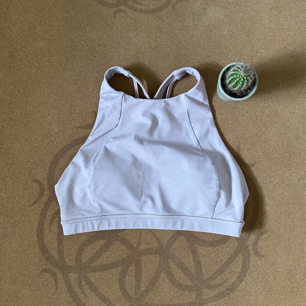 Lululemon High Neck Free to be Serene Sports Bra